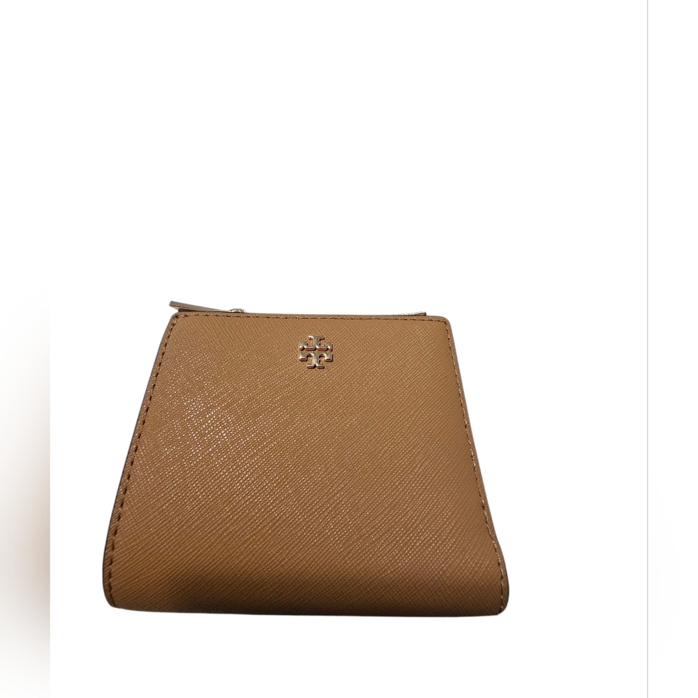 Tory Burch Brown Leather Wallet